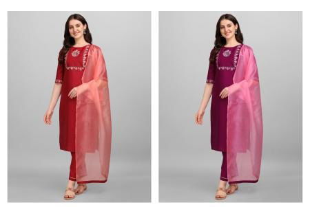 Vredevogel Vaani Ethnic Wear Designer Silk Latest Ready Made Collection